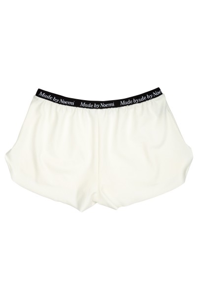 Off-white Cotton boxer shorts – Made by Noemi